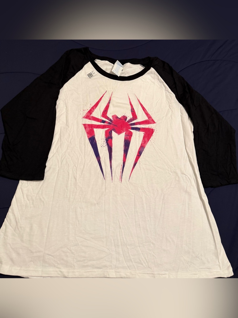 New Gwen Spiderman theme 3 quarter length  Sleeve Shirt (Halloween)